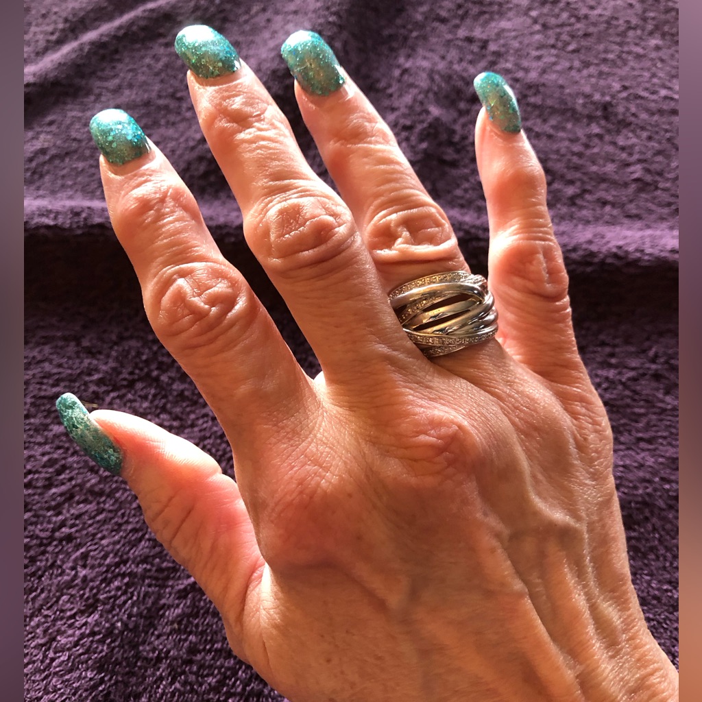 Sterling Silver And Cz Highway Ring By Diamonique